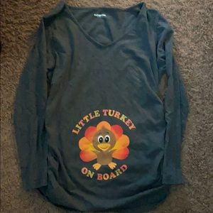 Little Turkey Maternity Shirt
